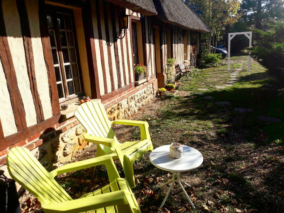 La Chaumiere Des Deux Amants Villa Vatteville Bagian luar foto