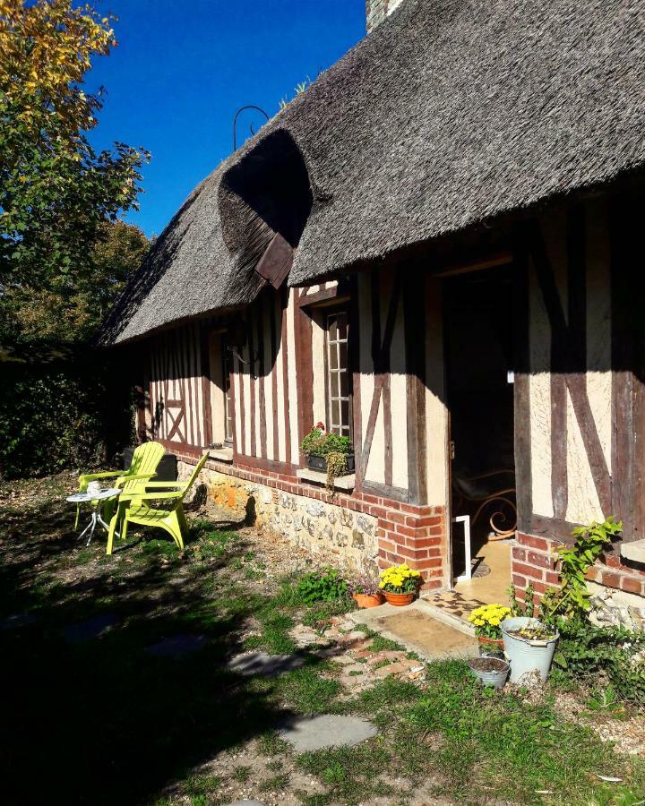 La Chaumiere Des Deux Amants Villa Vatteville Bagian luar foto